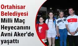 Ortahisar Belediyesi Milli Maç Heyecanını Avni Aker'de yaşattı
