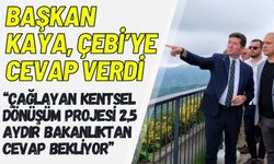 Başkan Kaya: “Çağlayan Kentsel Dönüşüm Projesi’nde 2,5 Aydır Bakanlıktan Cevap Bekliyoruz”