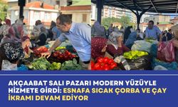 Modernize Edilen Akçaabat Salı Pazarı Hemşehrilere Hizmet Veriyor