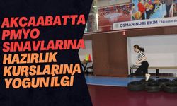 Akçaabat'ta PMYO Sınavlarına Hazırlık Kurslarına Yoğun İlgi