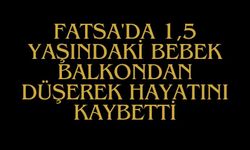 Fatsa'da 1,5 Yaşındaki Bebek Balkondan Düşerek Hayatını Kaybetti