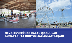 Sevgi Evleri’nde Kalan Çocuklar Lunaparkta Unutulmaz Anlar Yaşadı