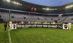 Orduspor 1967 ve Edirnespor’dan Narin Güran İçin Pankart Açıldı