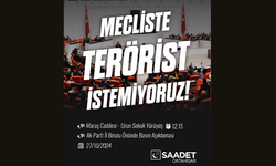 Burak Turhan: “Mecliste Terörist İstemiyoruz” Yürüyüşü ve Basın Açıklaması Düzenliyoruz