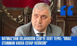 Batmaz'dan Selahaddin Çebi'ye sert tepki: "Biraz utanman varsa cevap verirsin"