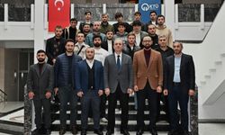 KTÜ Rektörü, Gürcistanlı Öğrencileri Kabul Etti