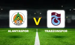 Alanyaspor 0-1 Trabzonspor canlı skor