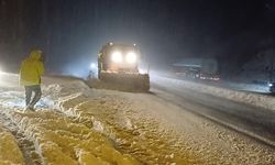 Bolu Dağı’nda kar yağışı etkili oluyor