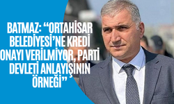 CHP’li Batmaz’dan Ortahisar’a Kredi Onayı Tepkisi