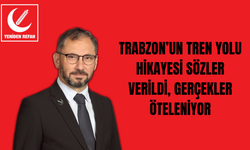 Süleyman Pulat: “Tren yolu Trabzon’un hakkıdır, vaatlerle kandırılmayı kabul etmiyoruz”