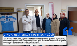 Ahi Evren Uyku Laboratuvarı, kahraman ekibiyle bölge halkına nefes oluyor