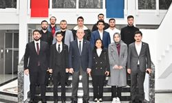 AK Parti Trabzon İl Gençlik Kolları'ndan KTÜ Rektörüne Ziyaret