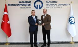 WIPO Direktörü Prof. Dr. Habip Asan, KTÜ Rektörü Prof. Dr. Hamdullah Çuvalcı’yı ziyaret etti