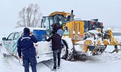 Yaylalarda mahsur kalan 7 kişi kurtarıldı