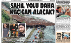 Karadeniz'de Sonnokta Gazetesi 23.12.2024 Manşeti