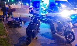 Gülüç’teki trafik kazasında motosiklet sürücüsü yaralandı