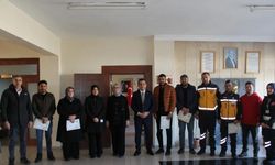 Özveriyle çalışan sağlık personellerine başarı belgeleri verildi (Bayburt Haber)