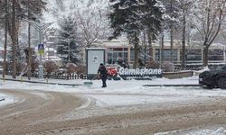 Gümüşhane’de kar yağışı etkili oluyor