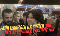 Fatih Tekke Trabzon'a ayak bastı! Taraftarlar coşkuyla karşıladı