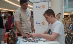 “Yapboz Adam’ın Eserleri” Korupark AVM'de sergilendi