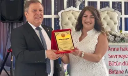 TÜED'den İGFA'ya anlamlı plaket
