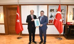 Cumhurbaşkanı Ersin Tatar, Başkan Genç’i ziyaret etti