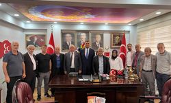Şehit Aileleri Derneği’nden MHP İl Başkanı Sivrikaya’ya Ziyaret