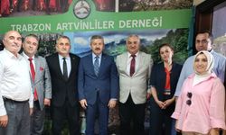 Artvin Valisi ve Rektörden Trabzon Artvinliler Derneği’ne Ziyaret