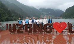 Uzungöl’de İşletmeler Ziyaret Edildi, Turistlere İhbar Hattı Tanıtıldı