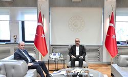 Rektör Prof. Dr. Hamdullah Çuvalcı, Bakan Abdulkadir Uraloğlu’nu Ziyaret Etti