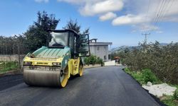 Trabzon’da yol  çalışmalarına tam gaz