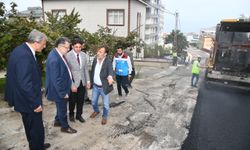 Başkan Genç, Ortahisar’da devam eden asfaltlama çalışmalarını değerlendirdi