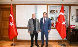 BAHADIR'DAN BAŞKAN  GENÇ’E ZİYARET