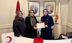 AK Parti Kadın Kolları’ndan Gazze İçin Anlamlı Destek