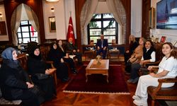 Vali Yıldırım Lösemi ve Engelli Gönüllüleri Derneğini Kabul Etti