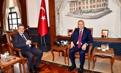 Başkan Genç Vali Şahin’i Ziyaret Etti
