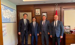 BAŞKAN GENÇ’TEN GENEL MÜDÜR EYİGÜN’E ZİYARET