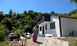 ORTAHİSAR BELEDİYESİ, DOĞANÇAY'DA İHTİYAÇ SAHİBİ VATANDAŞIN EVİNİ YENİLEDİ