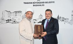 DİYANET İŞLERİ BAŞKANI ARPAGUŞ’TAN BÜYÜKŞEHİR BELEDİYESİ’NE ZİYARET