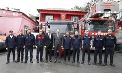 BAŞKAN EKİM’DEN İTFAİYE HAFTASI ZİYARETİ