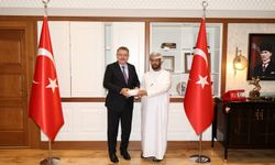 BAŞKAN GENÇ, UMMAN HEYETİNİ AĞIRLADI