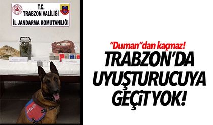 Trabzon Jandarma'nın Duman'ından kaçamadılar!
