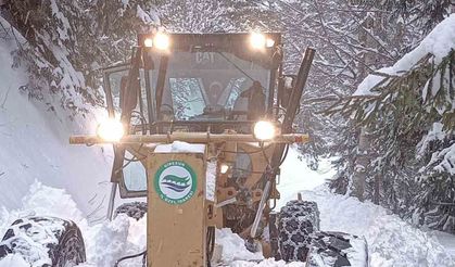 Giresun’da 228 köy yolu ulaşıma kapandı
