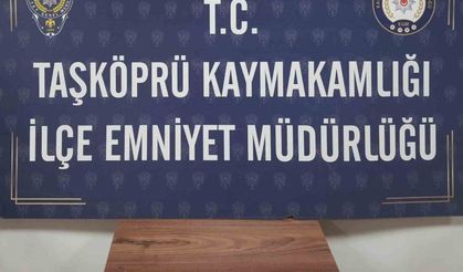 Kastamonu’da uyuşturucu operasyonu: 1 tutuklama