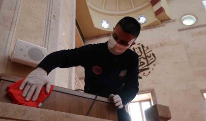 Tokat Belediyesi’nden ramazan öncesi cami temizliği seferberliği