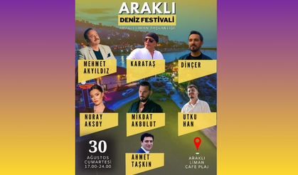 Araklı Büyük Festivale Hazırlanıyor