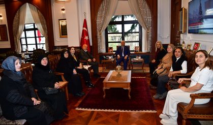 Vali Yıldırım Lösemi ve Engelli Gönüllüleri Derneğini Kabul Etti