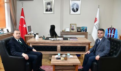 Vali Şahin İletişim Başkanlığı Trabzon Bölge Müdürlüğü’ne iade-i   Ziyarette Bulundu