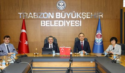 TRABZON İLE ÇİN ARASINDA İŞ BİRLİĞİ ATAĞI
