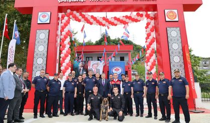 ÇARŞIBAŞI MODERN İTFAİYE MERKEZİNE KAVUŞTU